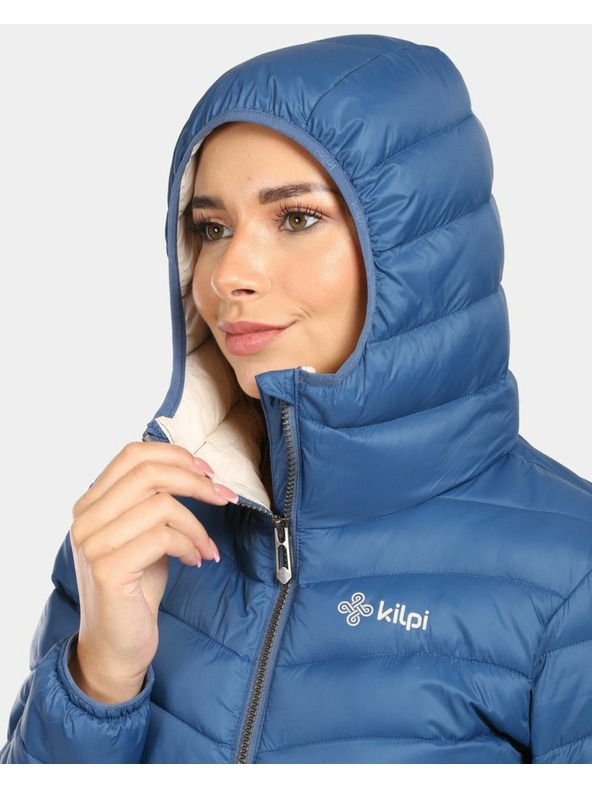 Kilpi Dámsky zateplený kabát Kilpi LEILA-W Tmavo modrá