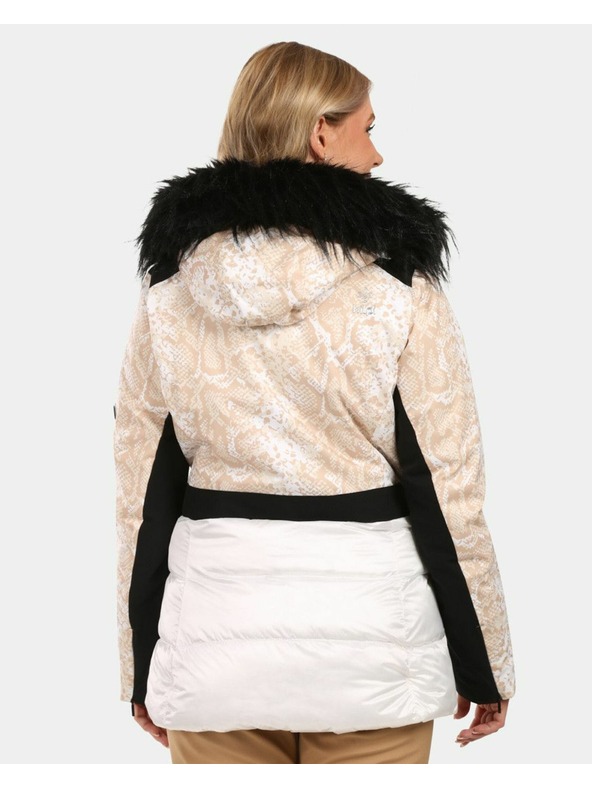 Kilpi Dámska lyžiarska bunda s integrovaným vyhrievaním Kilpi LENA-W Biela