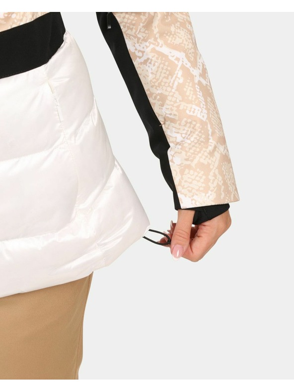 Kilpi Dámska lyžiarska bunda s integrovaným vyhrievaním Kilpi LENA-W Biela