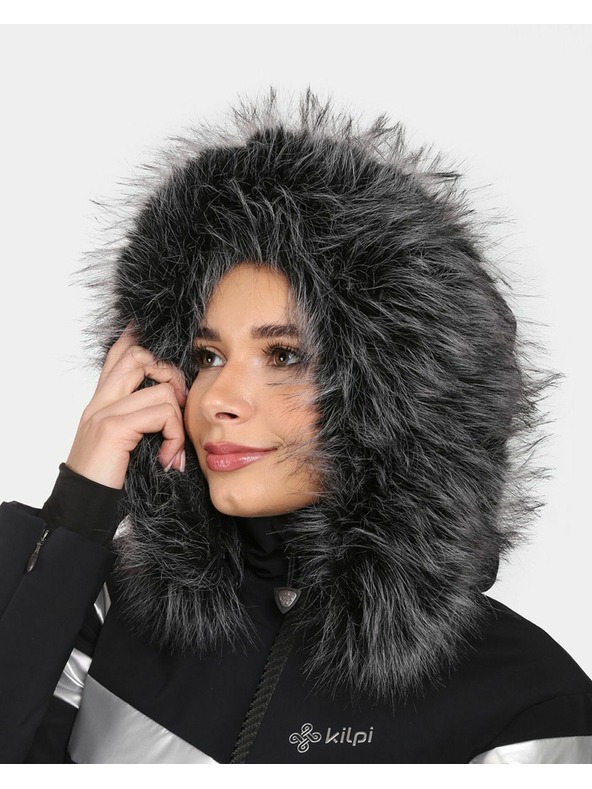 Kilpi Dámska luxusná lyžiarska bunda Kilpi LTD ASTER-W Čierna