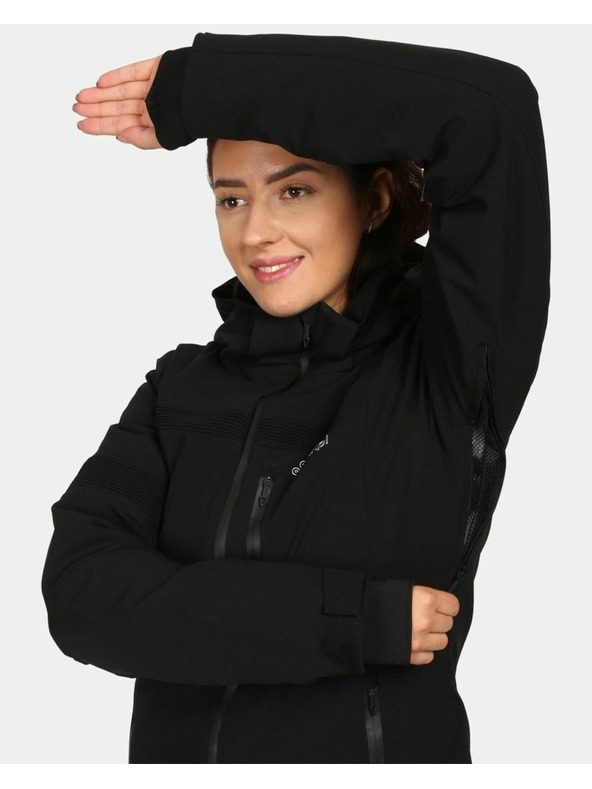 Kilpi Dámska lyžiarska bunda Kilpi VALERA-W Black