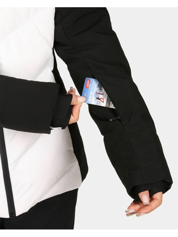 Kilpi Dámska lyžiarska bunda Kilpi SKIMMIA-W Biela