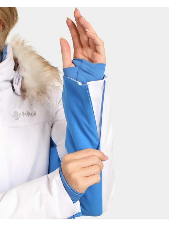 Kilpi Dámska lyžiarska bunda Kilpi CARRIE-W Biela