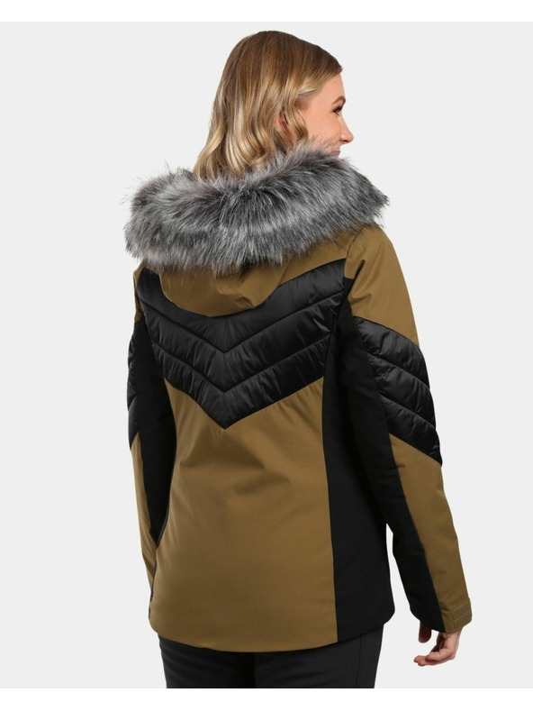 Kilpi Dámska lyžiarska bunda Kilpi LIN-W Khaki