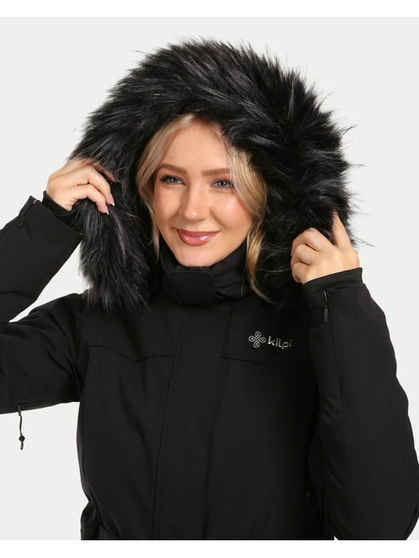 Kilpi Dámska lyžiarska bunda Kilpi CARRIE-W Čierna