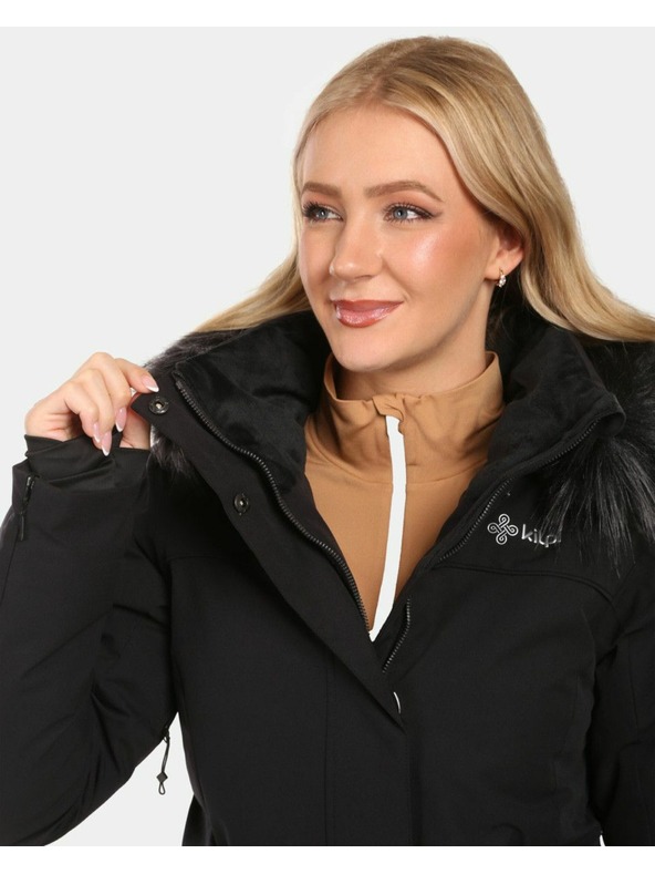 Kilpi Dámska lyžiarska bunda Kilpi CARRIE-W Čierna