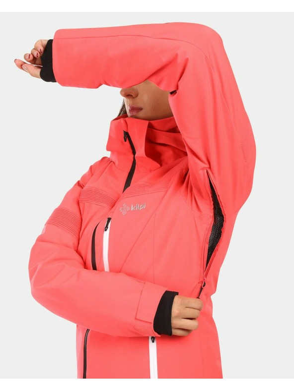 Kilpi Dámska lyžiarska bunda Kilpi VALERA-W Ružová