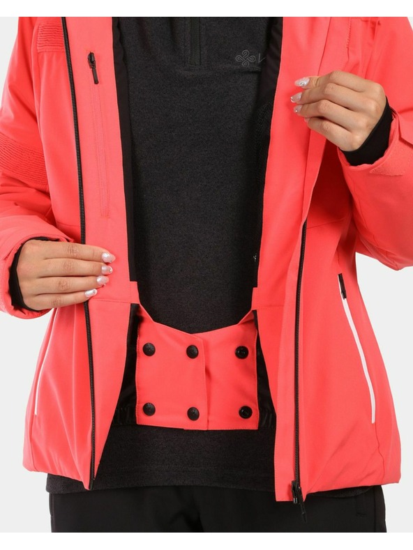 Kilpi Dámska lyžiarska bunda Kilpi VALERA-W Ružová