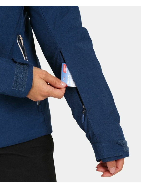 Kilpi Dámska lyžiarska bunda Kilpi FLIP-W Dark Blue