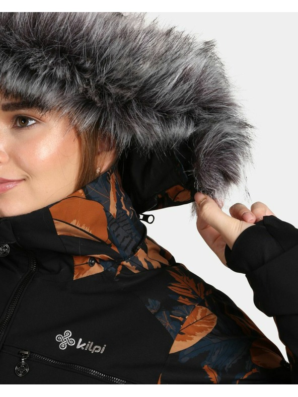 Kilpi Dámska lyžiarska bunda Kilpi LENA-W Hnedá