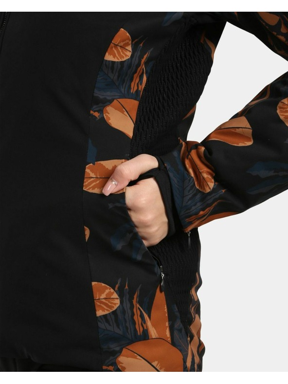 Kilpi Dámska lyžiarska bunda Kilpi LENA-W Hnedá