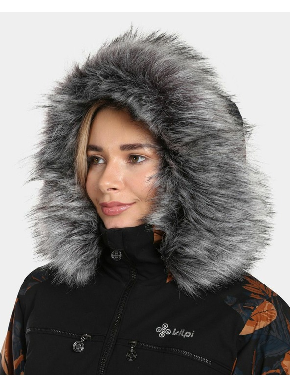 Kilpi Dámska lyžiarska bunda Kilpi LENA-W Hnedá