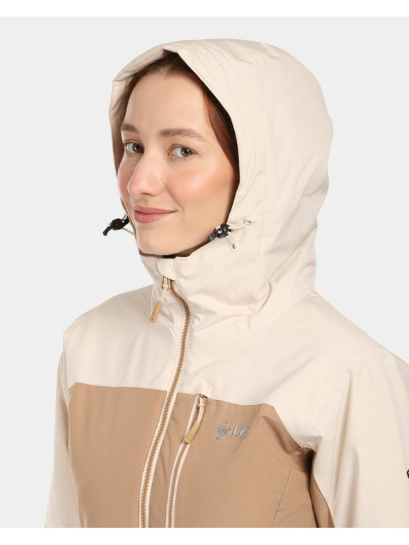 Kilpi Kilpi FLIP-W Dámska lyžiarska bunda Beige
