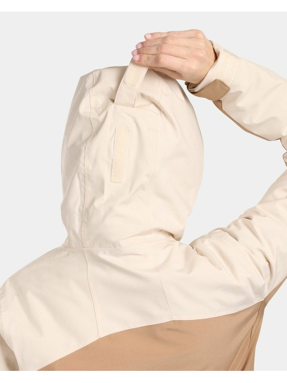 Kilpi Kilpi FLIP-W Dámska lyžiarska bunda Beige