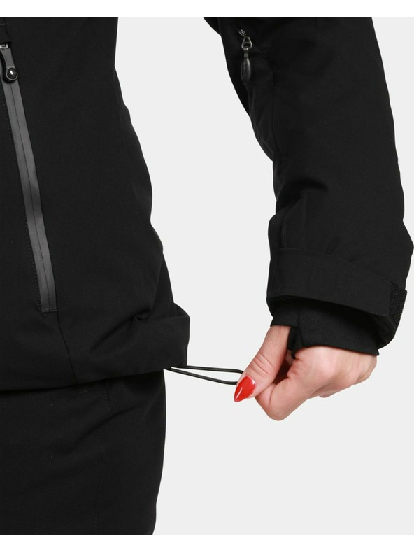 Kilpi Dámska lyžiarska bunda Kilpi VALERA-W Black