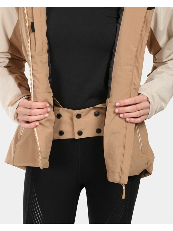 Kilpi Kilpi FLIP-W Dámska lyžiarska bunda Beige