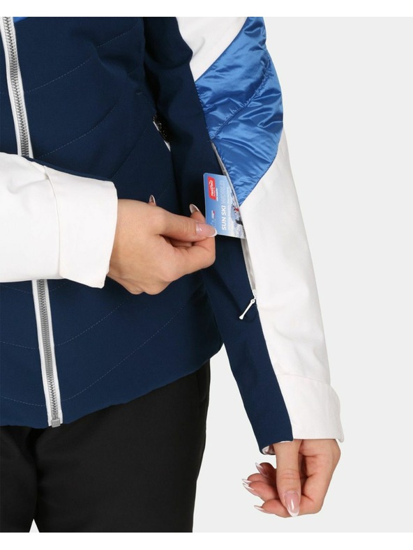 Kilpi Dámska lyžiarska bunda Kilpi LIN-W Tmavo modrá