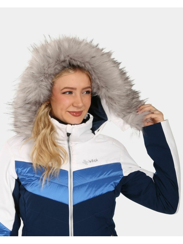 Kilpi Dámska lyžiarska bunda Kilpi LIN-W Tmavo modrá