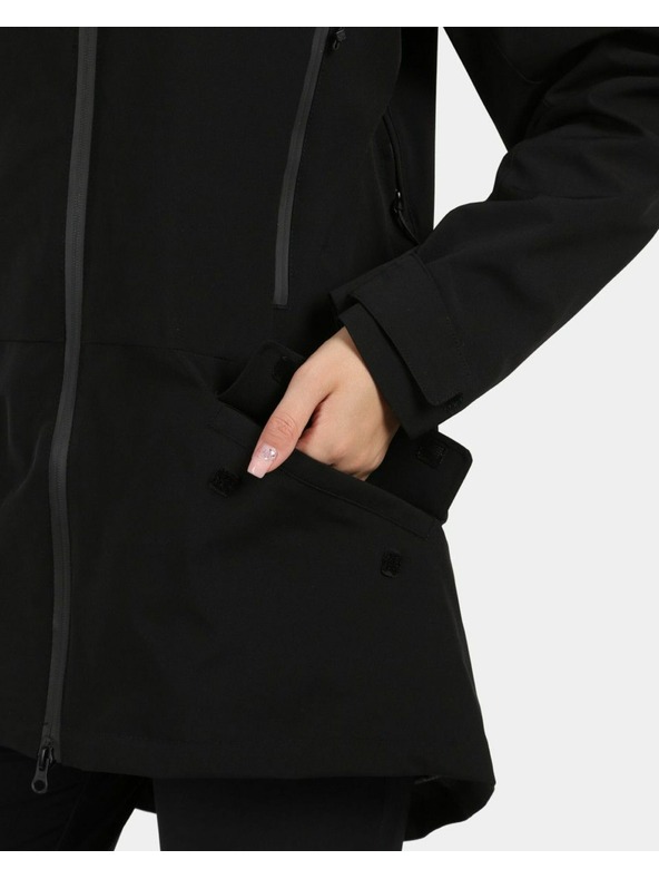 Kilpi Dámsky outdoorový kabát Kilpi AYRA-W Čierna