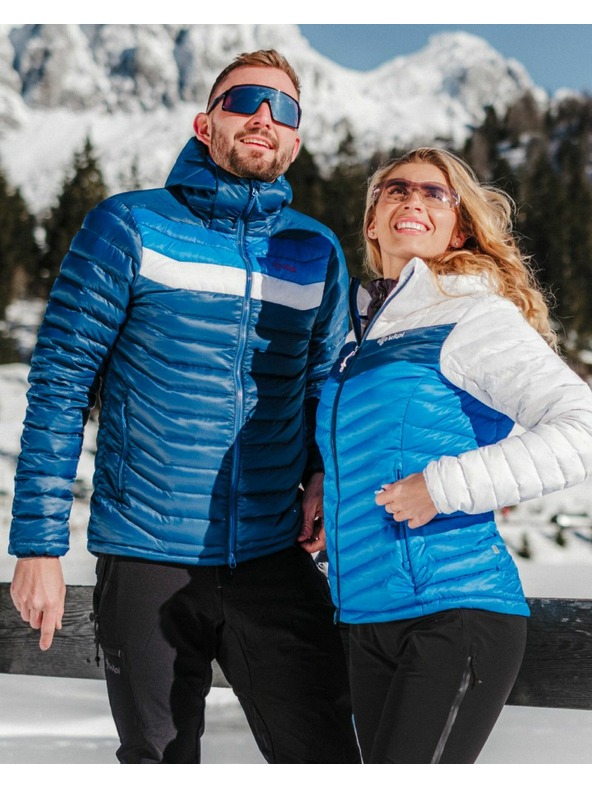 Kilpi Dámska páperová bunda Kilpi PYRAMIDEN-W Modrá