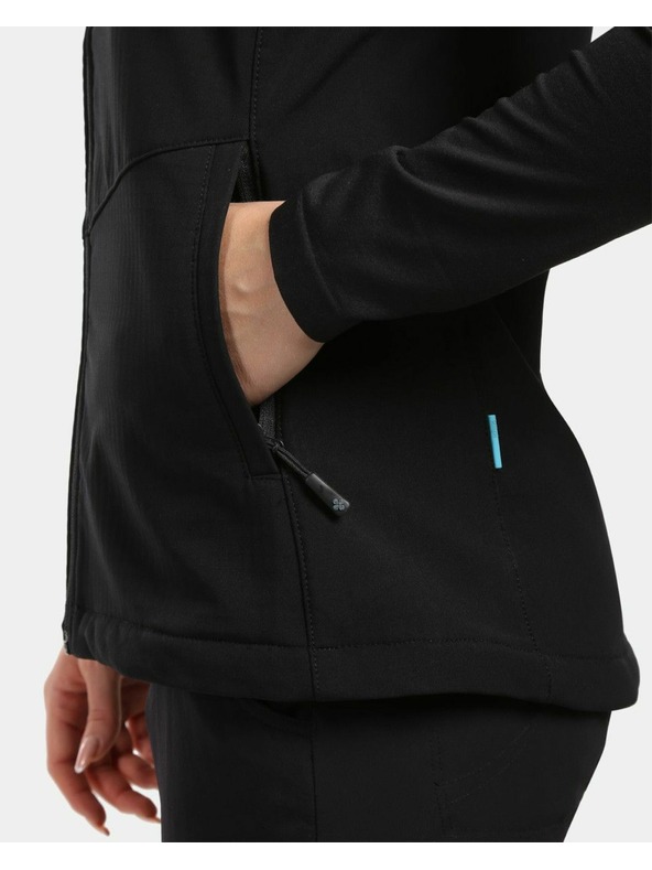 Kilpi Dámska softshellová vesta Kilpi NOIL-W Čierna