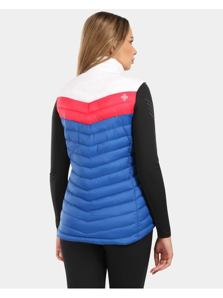 Kilpi Dámska zateplená vesta Kilpi KENAI-W Tmavo modrá