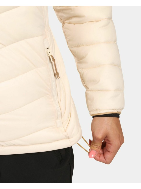 Kilpi Dámska zateplená bunda Kilpi REBEKI-W Béžová