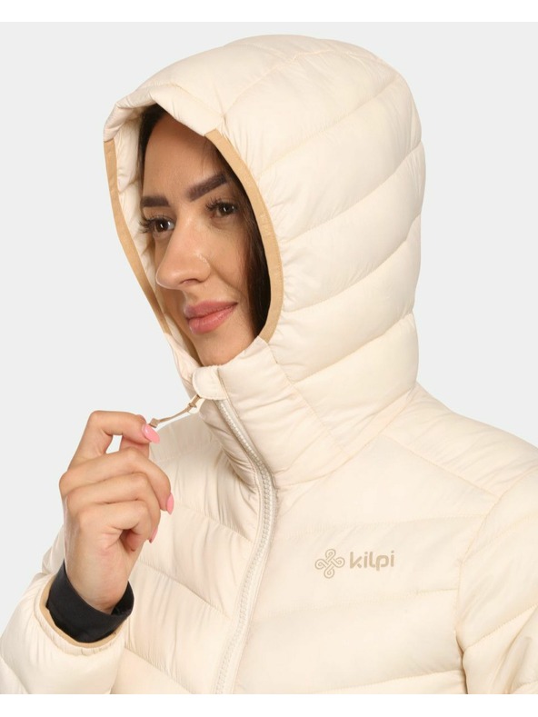 Kilpi Dámska zateplená bunda Kilpi REBEKI-W Béžová