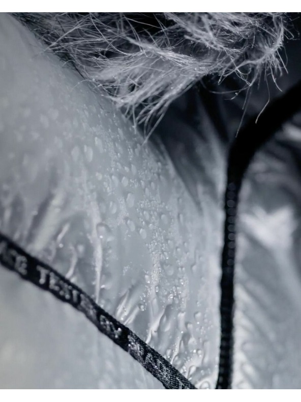 Kilpi Dámska strieborná zimná zateplená bunda Kilpi LTD SIRIUS-W Strieborná