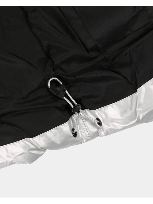 Kilpi Dámska strieborná zimná zateplená bunda Kilpi LTD SIRIUS-W Strieborná