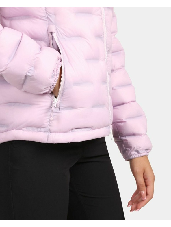 Kilpi Dámska zateplená bunda Kilpi ALBA-W Svetloružová