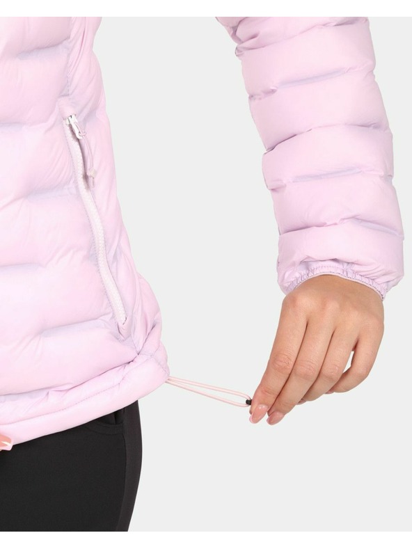 Kilpi Dámska zateplená bunda Kilpi ALBA-W Svetloružová