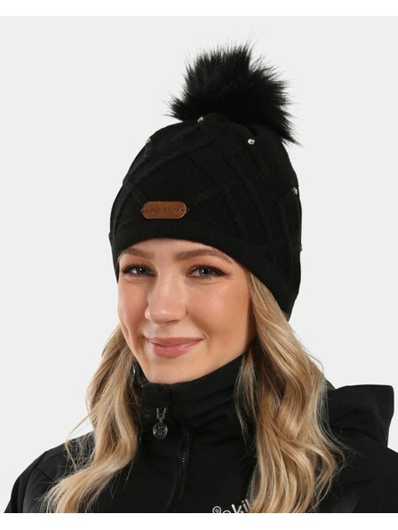 Kilpi Dámska zimná čiapka Kilpi ALEN-W Čierna