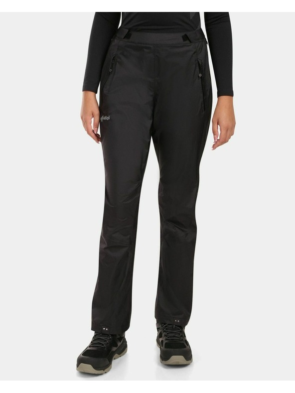 Kilpi Dámske nepremokavé hardshellové nohavice Kilpi ALPIN-W Čierna