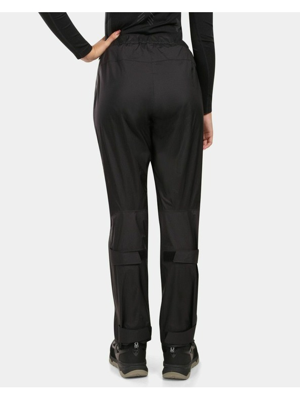 Kilpi Dámske nepremokavé hardshellové nohavice Kilpi ALPIN-W Čierna