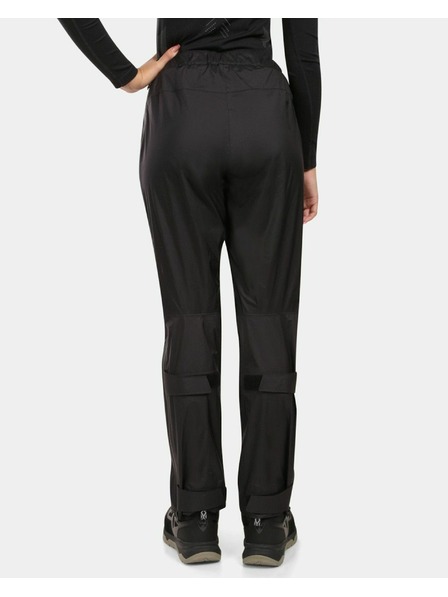 Kilpi Dámske nepremokavé hardshellové nohavice Kilpi ALPIN-W Čierna