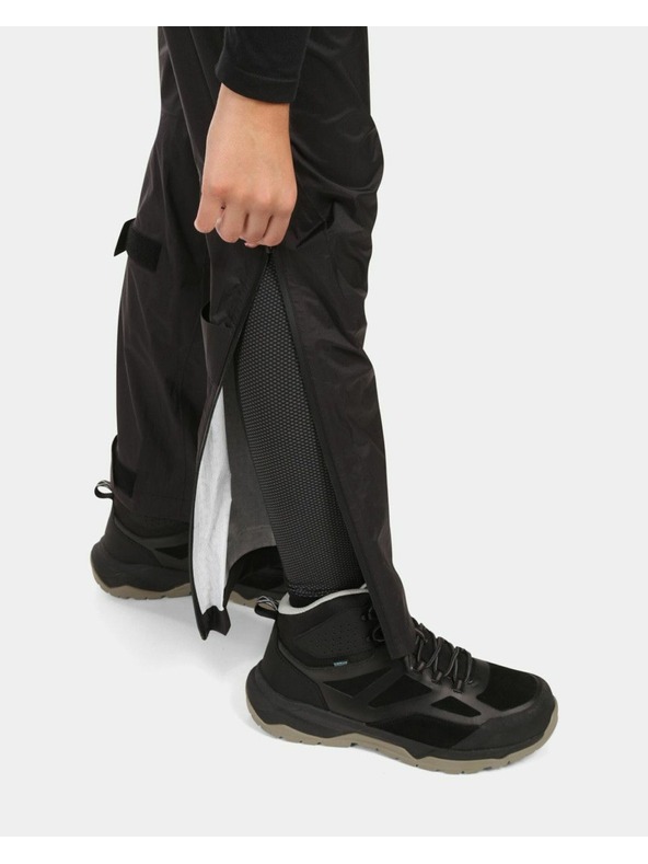 Kilpi Dámske nepremokavé hardshellové nohavice Kilpi ALPIN-W Čierna