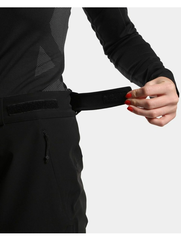 Kilpi Dámske outdoorové nohavice Kilpi MESTALO-W Čierna