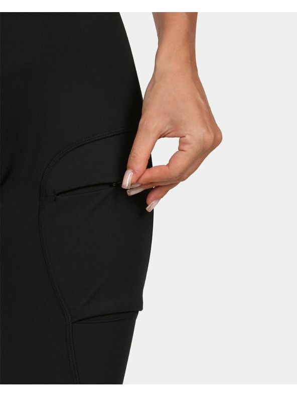 Kilpi Dámske outdoorové legíny Kilpi MOUNTERIA-W Čierna