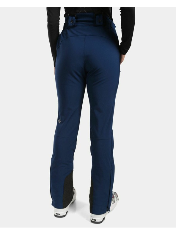 Kilpi Dámske softshellové lyžiarske nohavice Kilpi RHEA-W Dark Blue