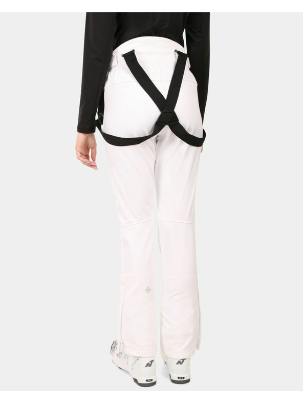 Kilpi Dámske softshellové lyžiarske nohavice Kilpi DIONE-W White