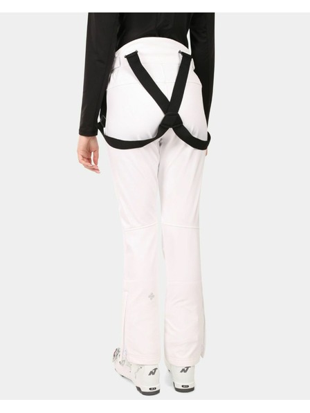 Kilpi Dámske softshellové lyžiarske nohavice Kilpi DIONE-W White