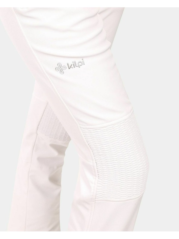 Kilpi Dámske softshellové lyžiarske nohavice Kilpi DIONE-W White