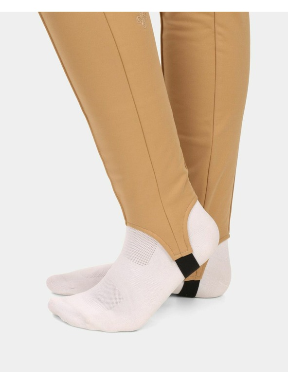 Kilpi Dámske lyžiarske softshellové nohavice Kilpi MAURA-W Béžová