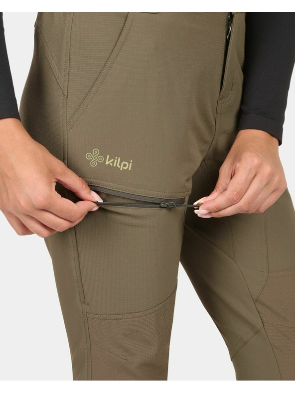 Kilpi Dámske outdoorové nohavice Kilpi VILLAIN-W Zelená