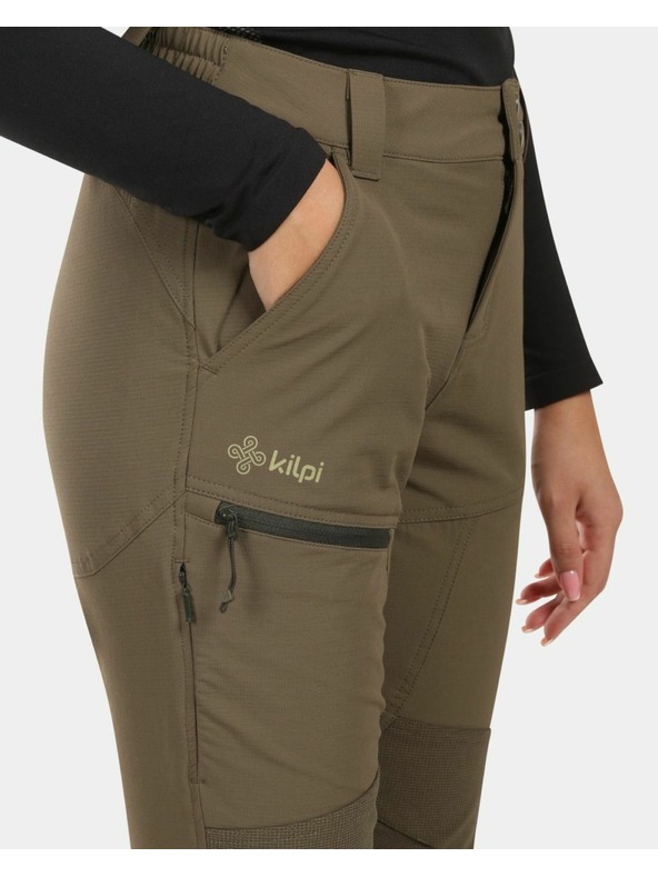 Kilpi Dámske outdoorové nohavice Kilpi VILLAIN-W Zelená