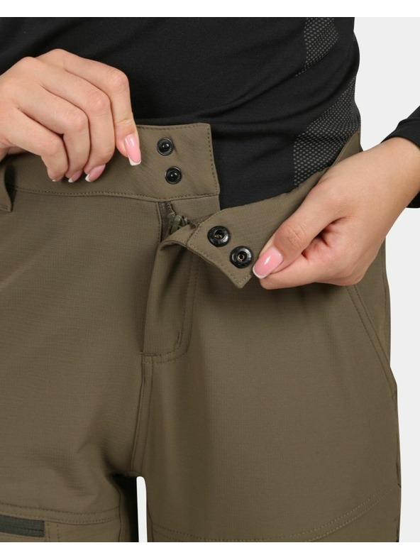 Kilpi Dámske outdoorové nohavice Kilpi VILLAIN-W Zelená