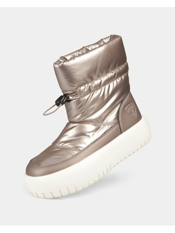 Kilpi Dámske vysoké snehule Kilpi APOLO HIGH WP-W Béžová