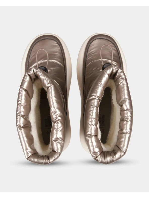 Kilpi Dámske vysoké snehule Kilpi APOLO HIGH WP-W Béžová