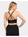 Kilpi Dámska športová podprsenka Kilpi MARI-W pre intenzívne aktivity Čierna